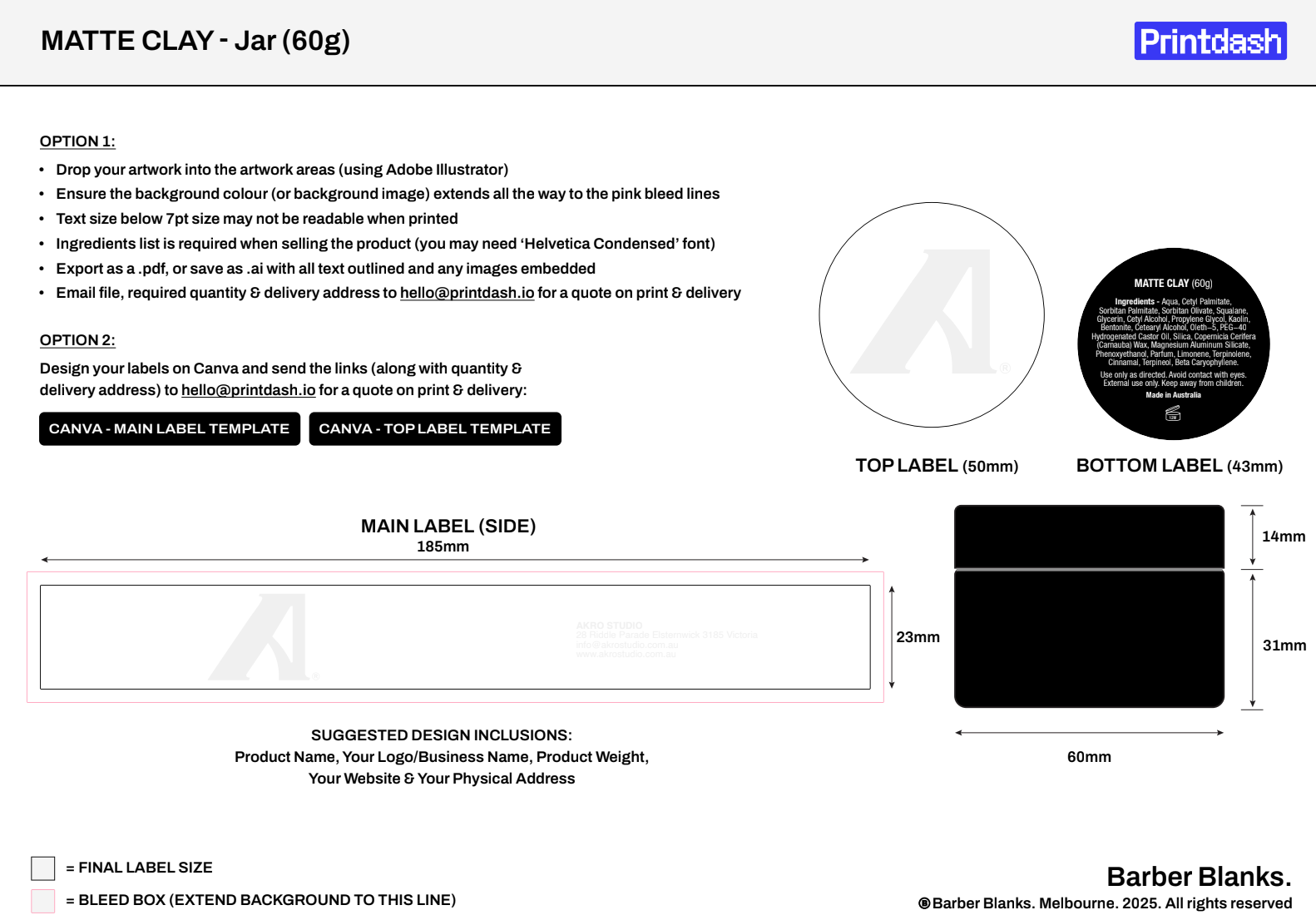 Label Design